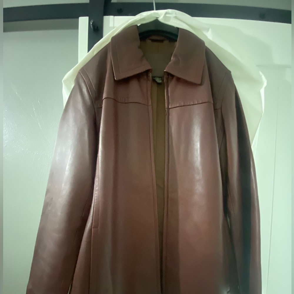 Coach leather jacket